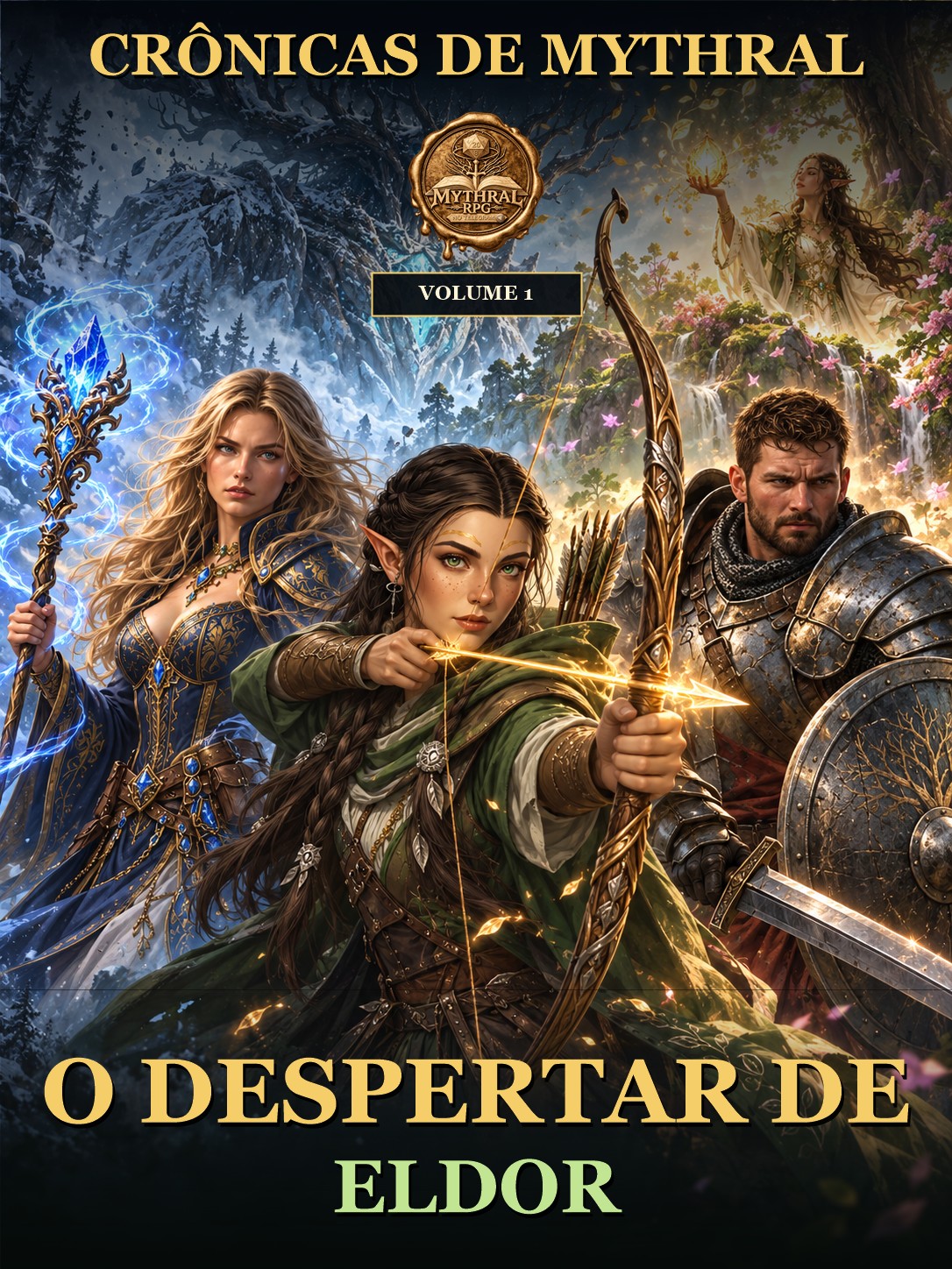 Capa de O Despertar de Eldor